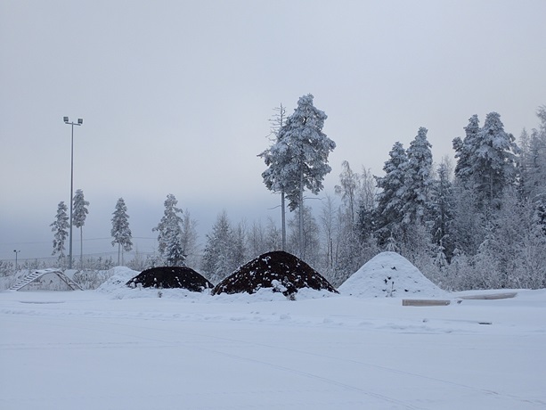 Winter Composting Tests in January 2016